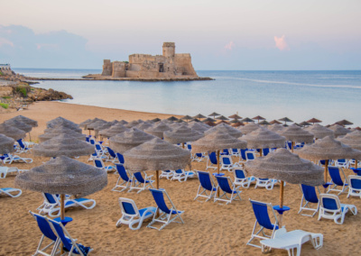 spiaggia e ombrelloni